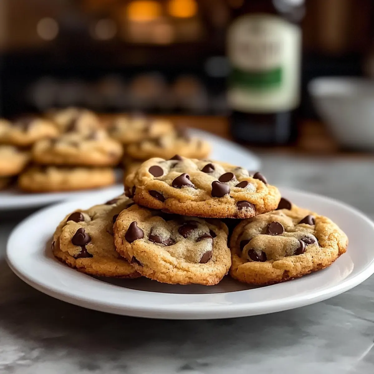 Baileys Irish Cream Chocolate Chip Cookies