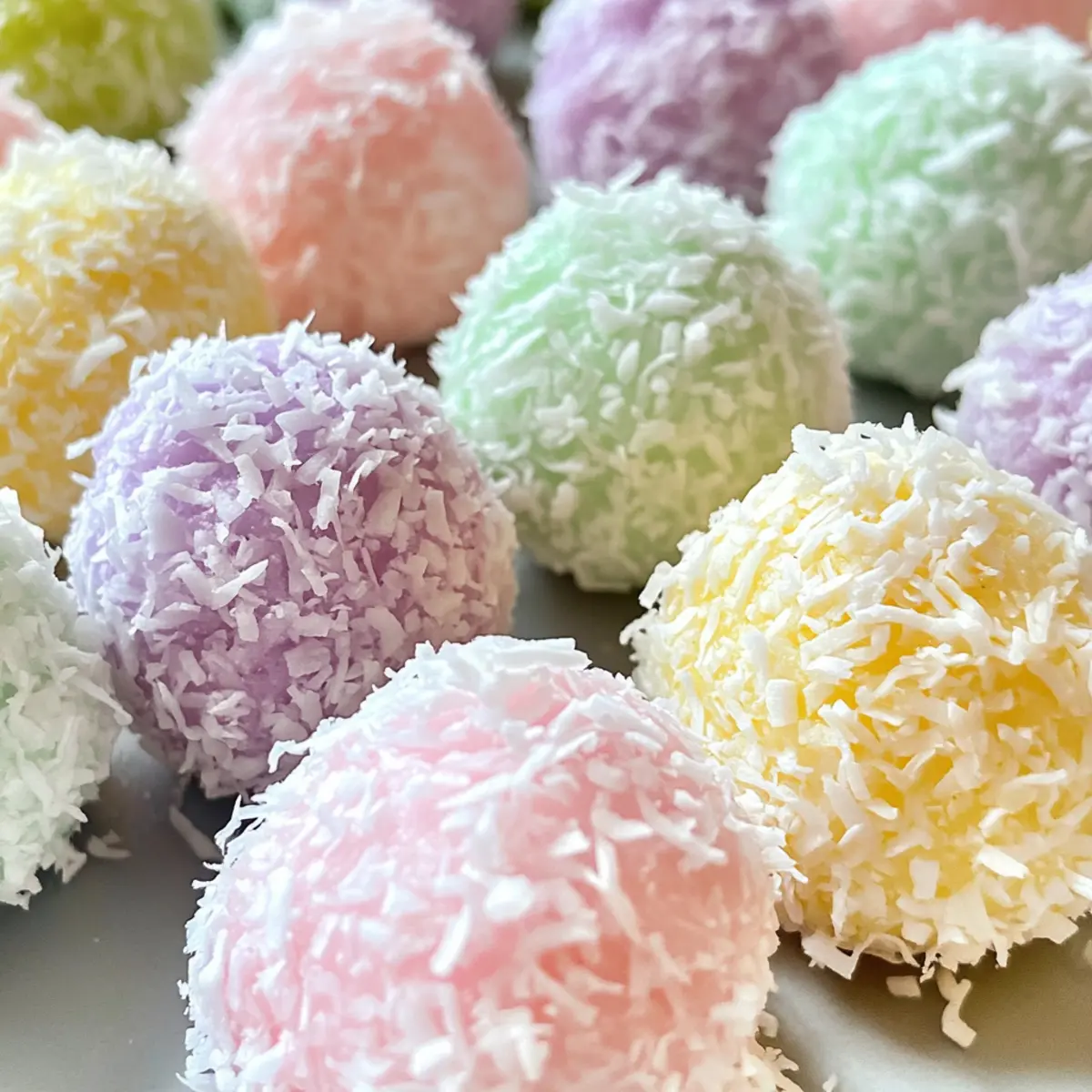 Easter Bunny Coconut Tails