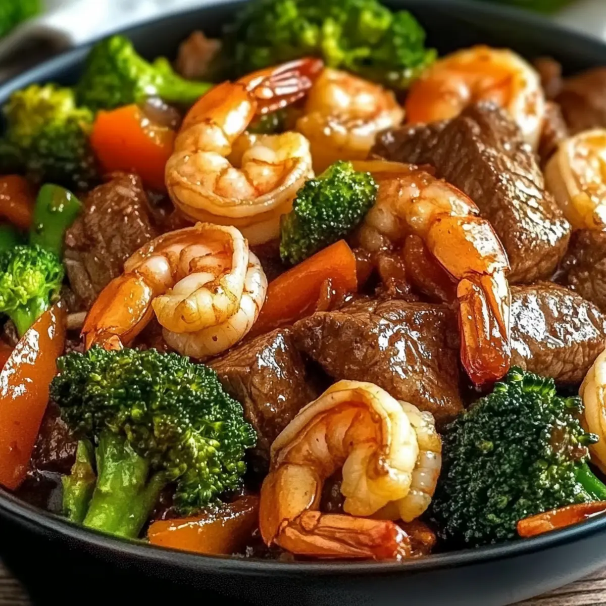 High-Protein Steak and Shrimp Stir-Fry for Quick Healthy Meals - Pinch ...