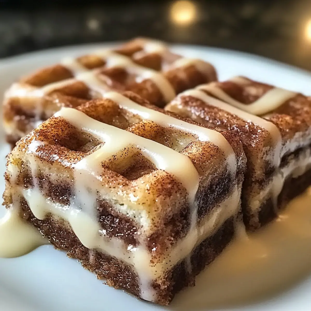 Cinnamon Roll Bliss Bars