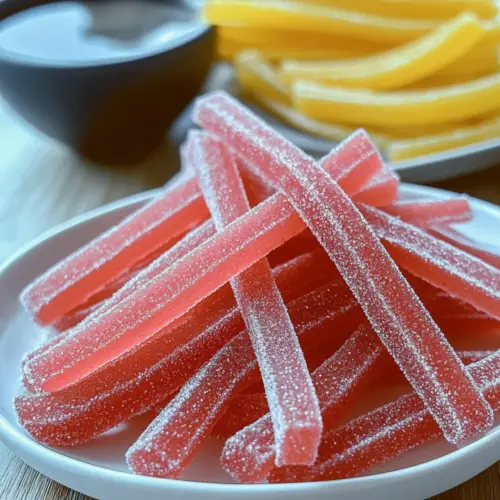 Rhubarb Sour Belts