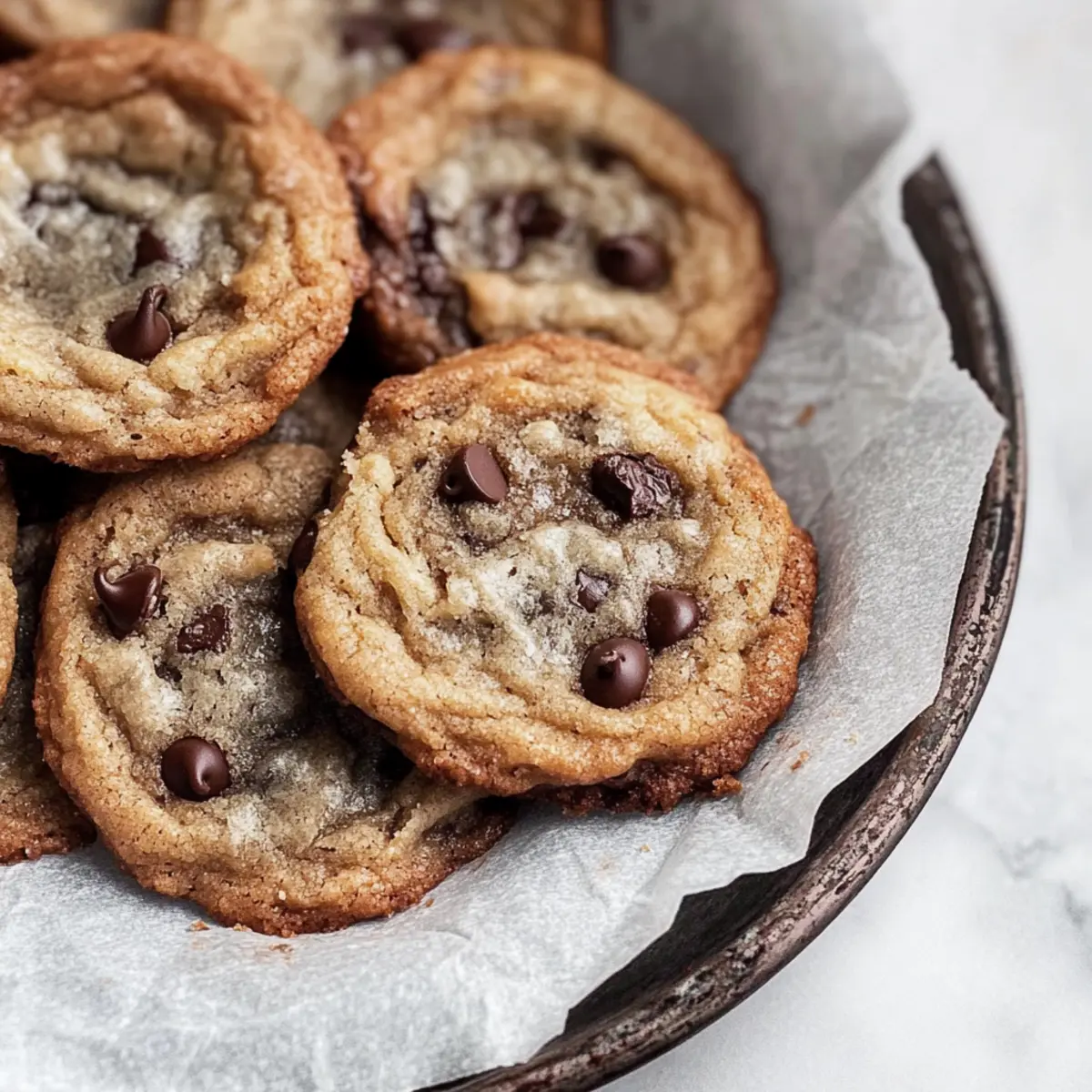 Banana Bread Chocolate Chip Cookies