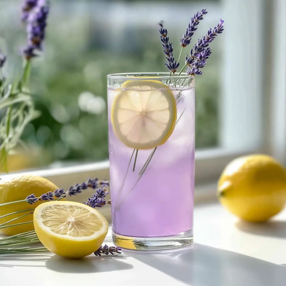 Lavender Lemonade Refresher