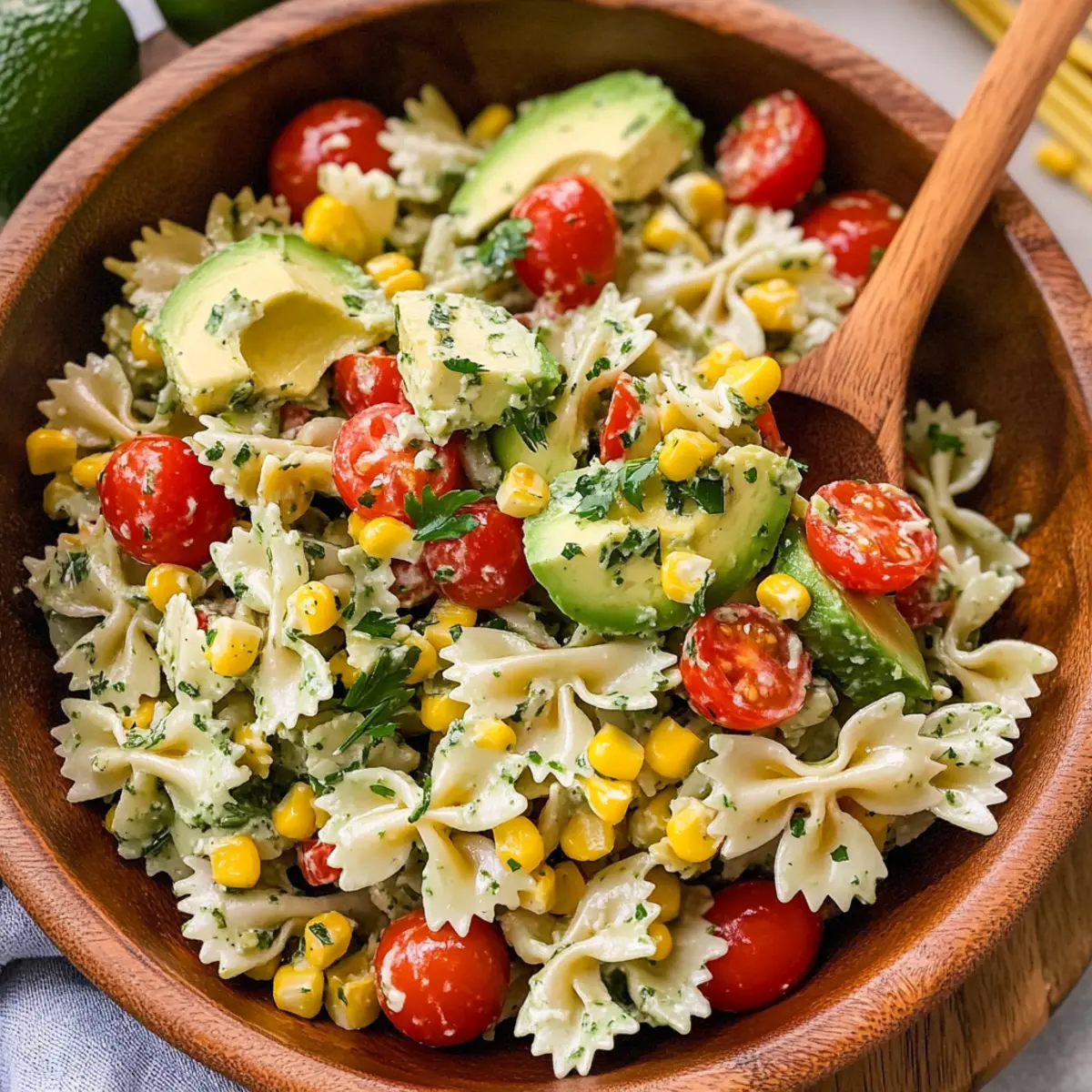 Cilantro Lime Pasta Salad