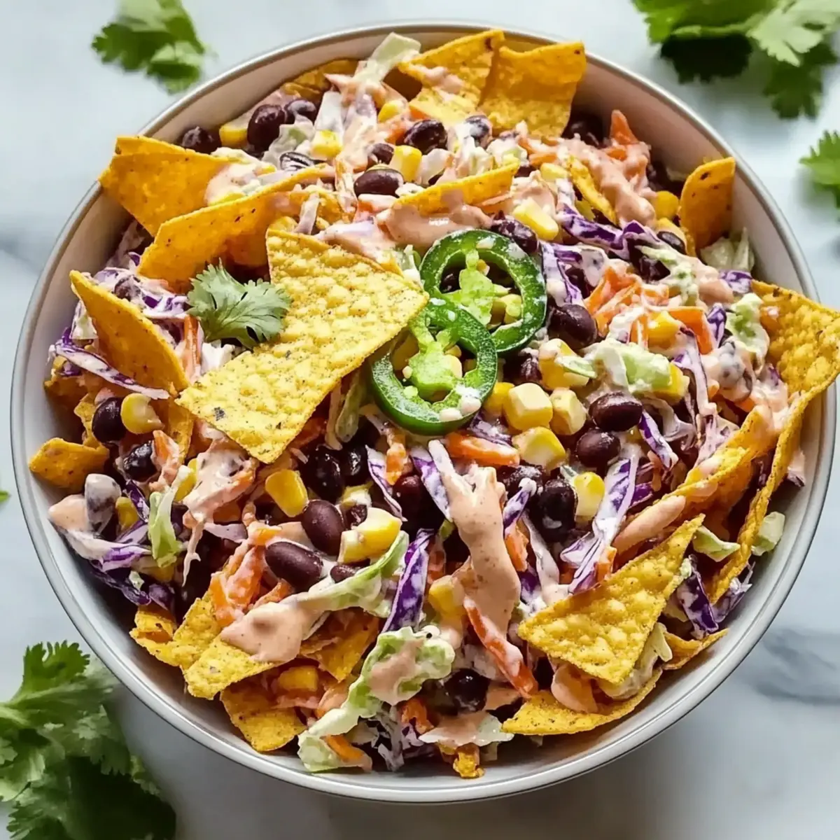 Frito Cowboy Cabbage Salad