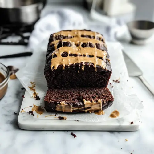 Chocolate Peanut Butter Banana Bread
