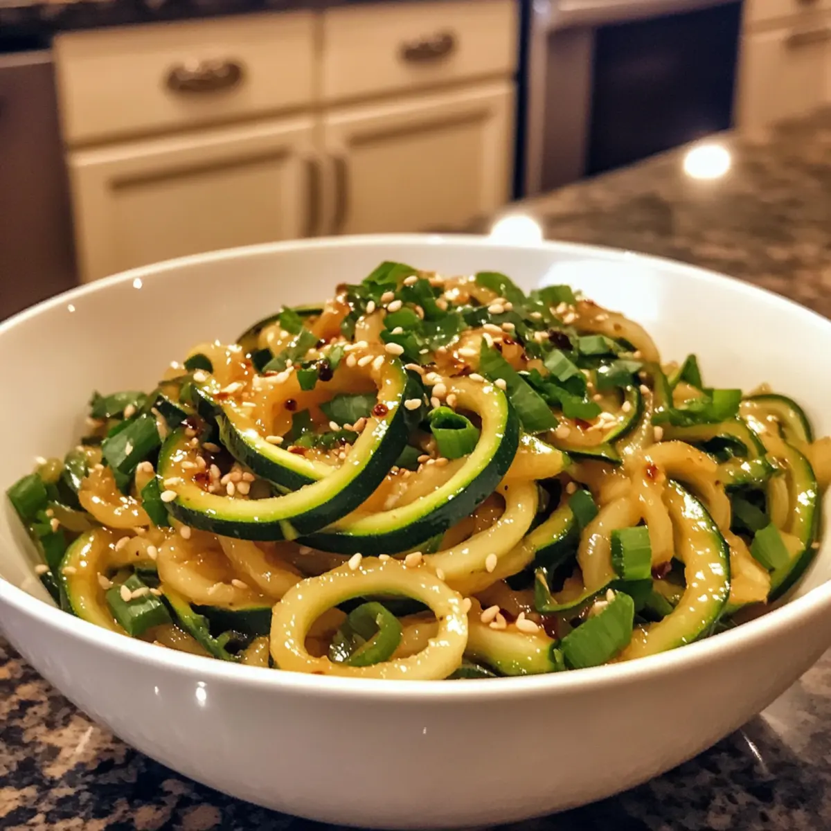 Spicy Garlic Chinese Zucchini