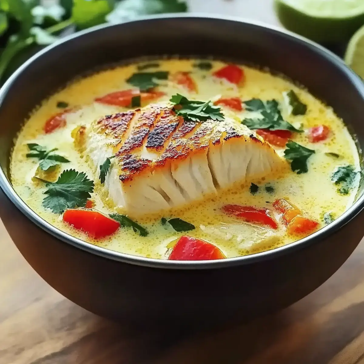 Coconut Lime Fish Soup