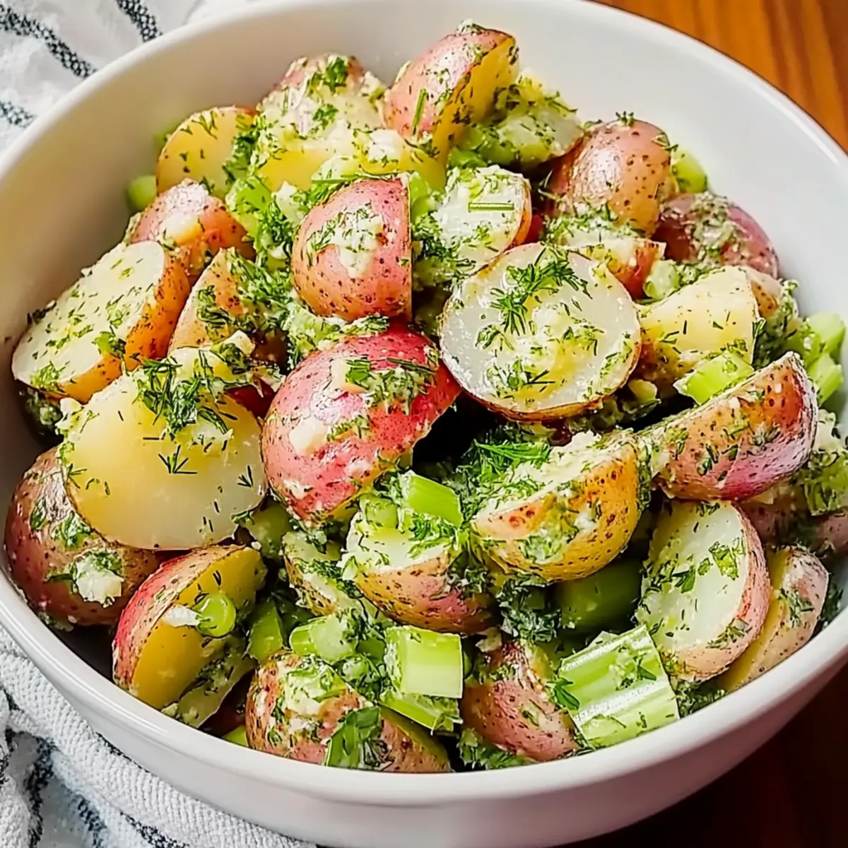 Quick Herb Potato Salad
