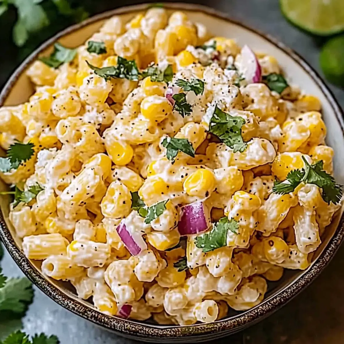 Mexican Street Corn Pasta Salad