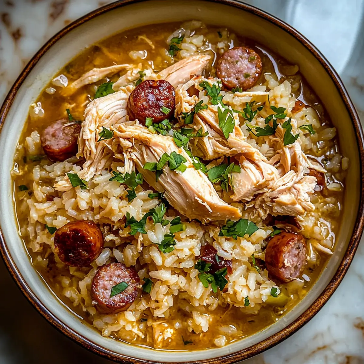 Chicken Bog with Long Grain Rice