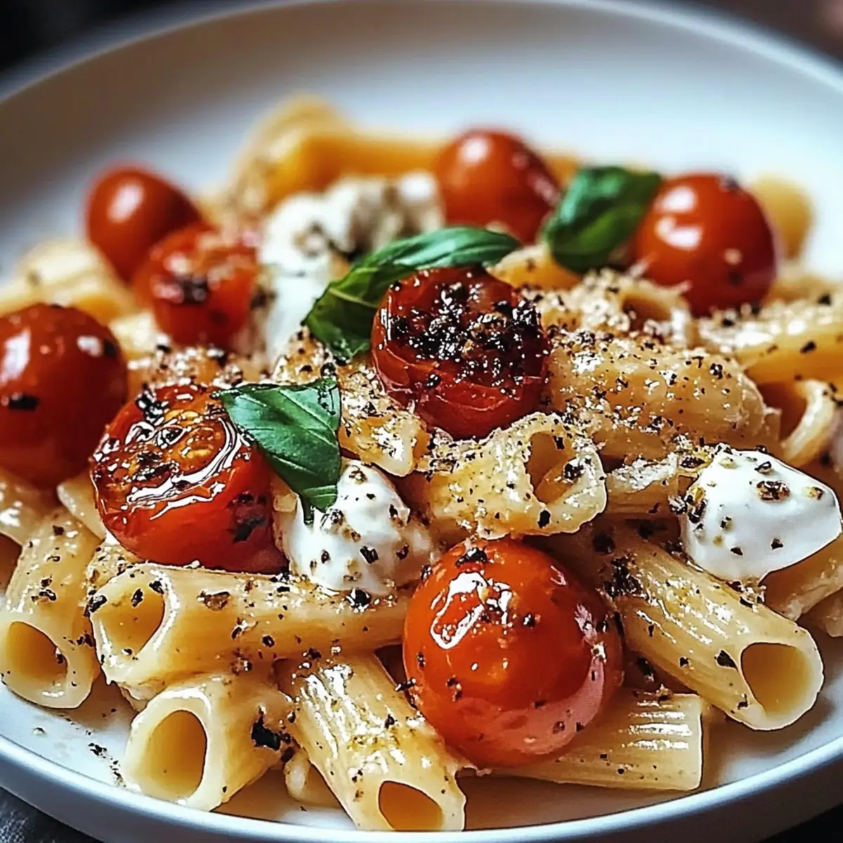 Roasted Tomato Garlic Pasta