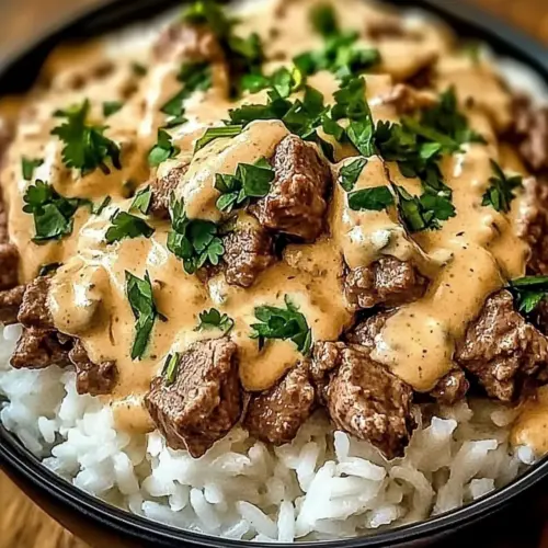 Steak Queso Rice