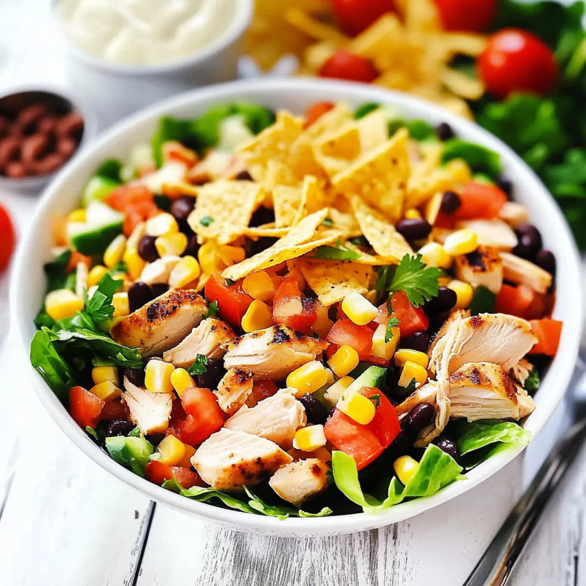Tex-Mex Chicken Chopped Salad
