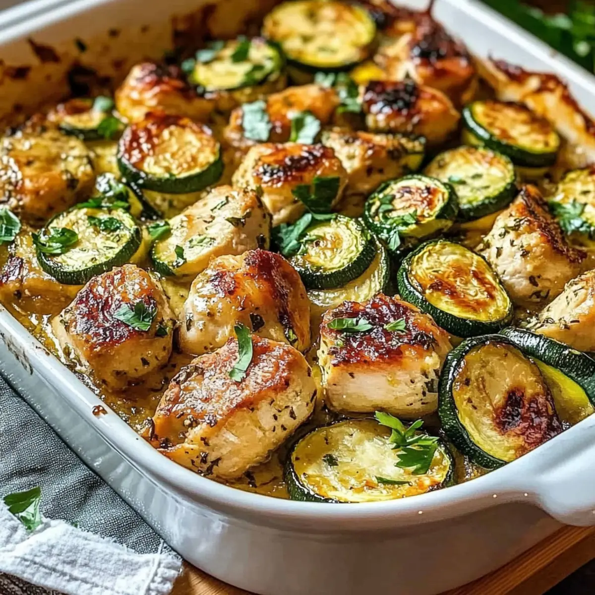 Chicken Zucchini Bake