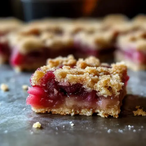 Rhubarb Bars