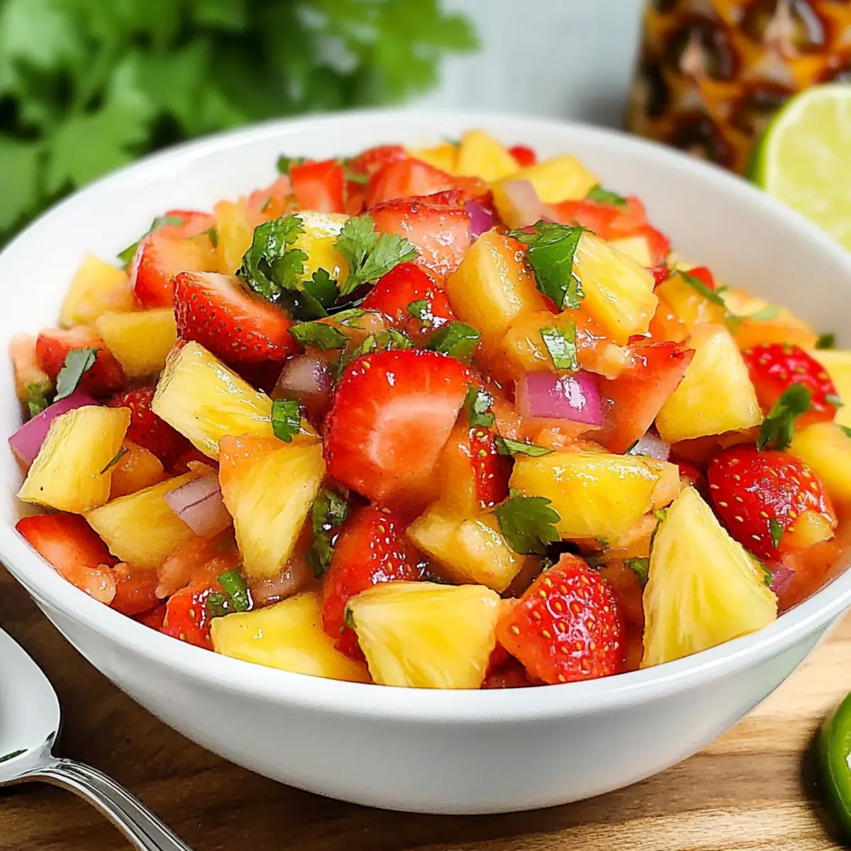 Strawberry Pineapple Salsa