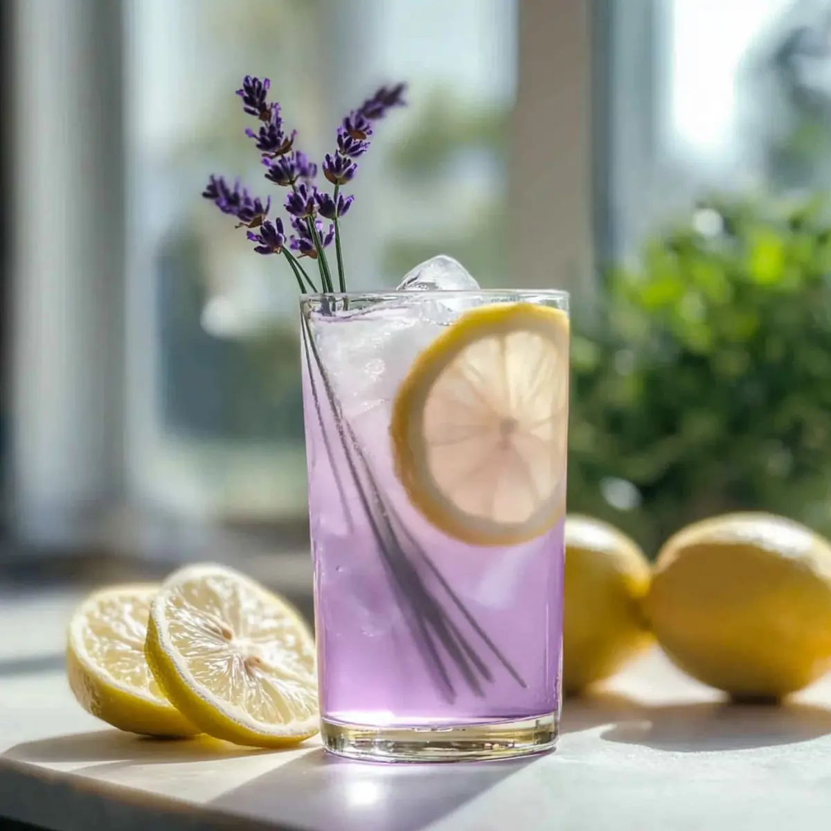 Lavender Lemonade Refresher