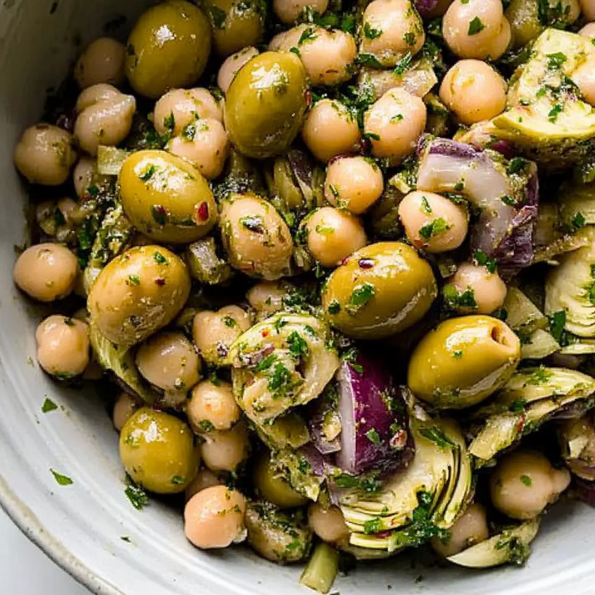 Marinated Za’atar Bean Salad