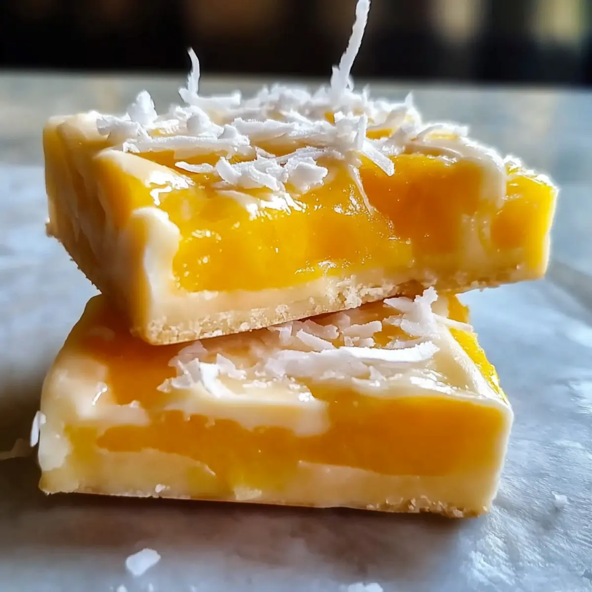 Mango Dream Bars