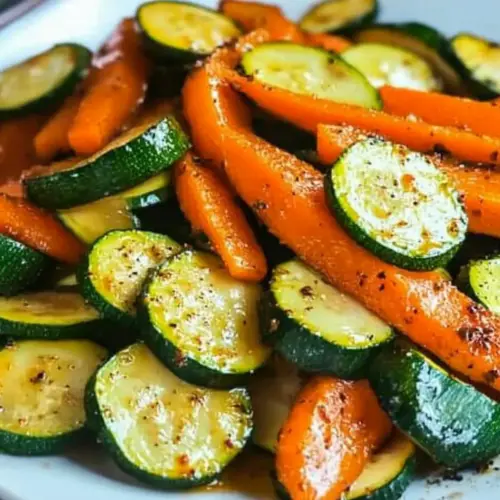 Sautéed Carrots And Zucchini