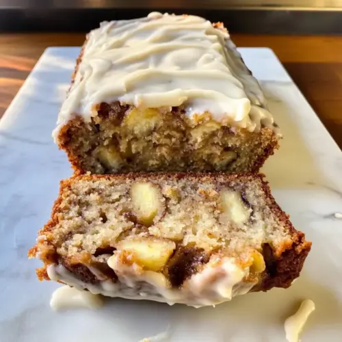 Cinnamon Roll Banana Bread