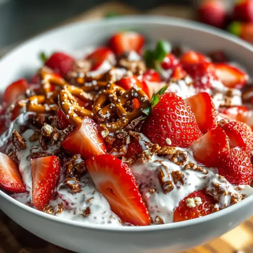 Strawberry Crackle Salad