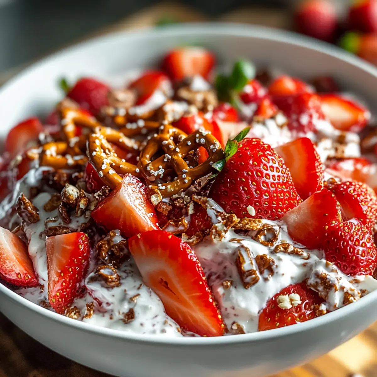 Strawberry Crackle Salad