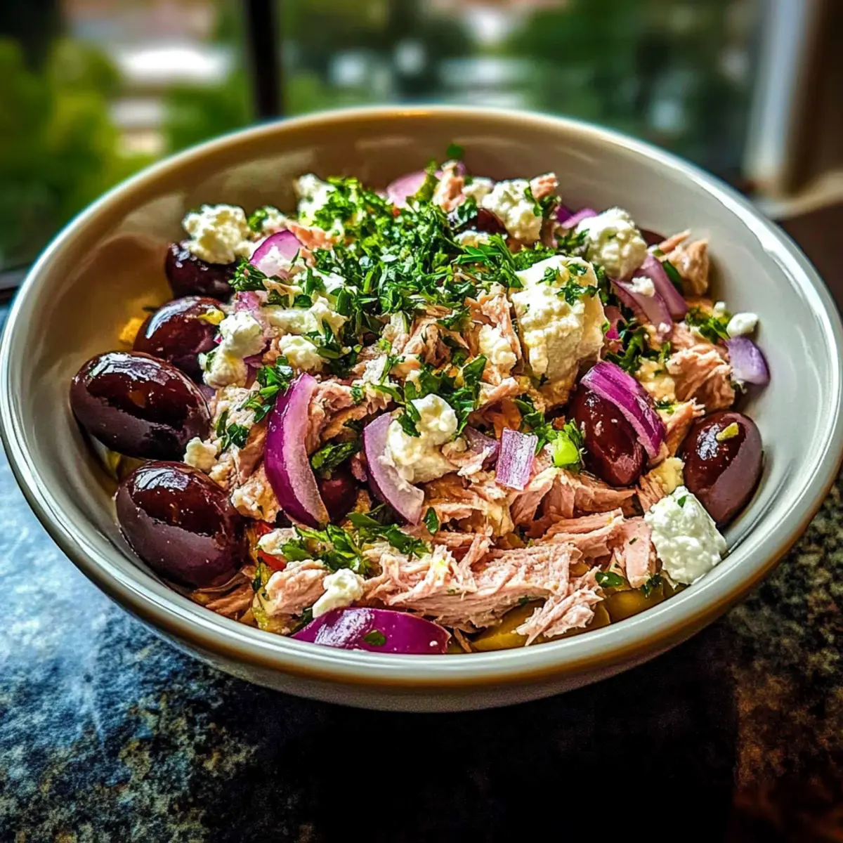 Mediterranean Tuna Salad