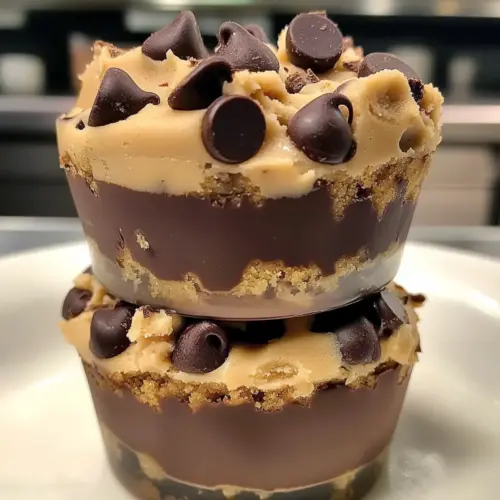 Chocolate Chip Cookie Dough Cups