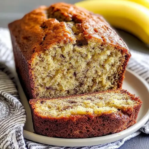 Classic Moist Banana Bread