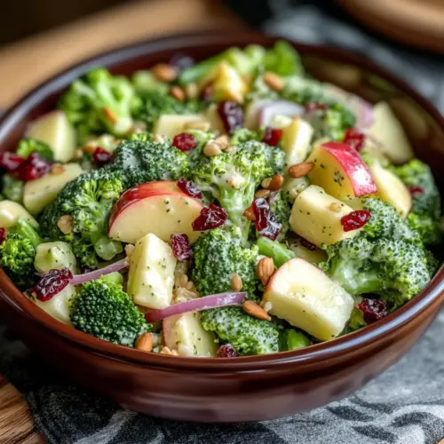 Honeycrisp Apple Broccoli Salad