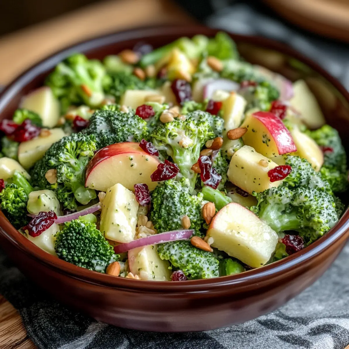 Honeycrisp Apple Broccoli Salad