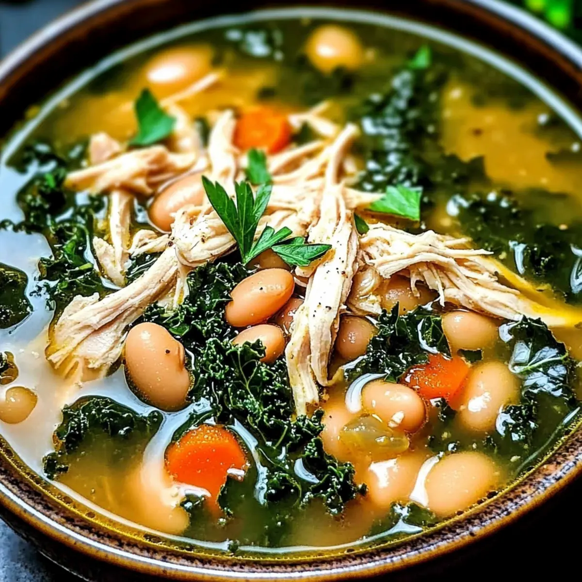 Tuscan Style Chicken Soup