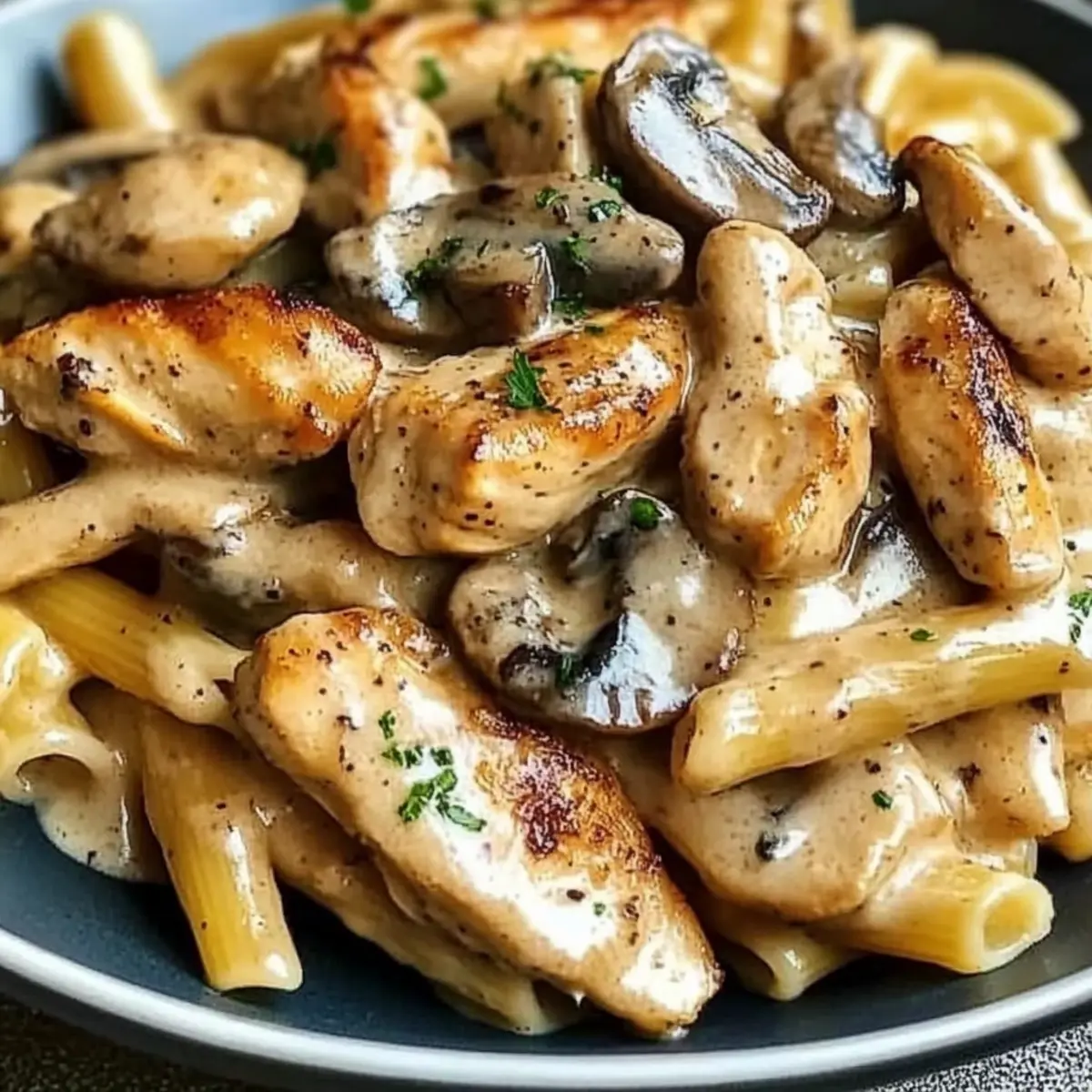 Chicken Marsala Pasta