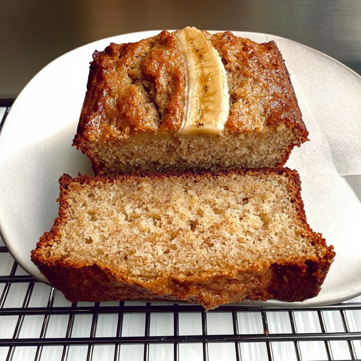 Cottage Cheese Banana Bread