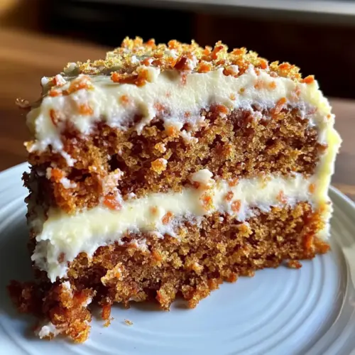 Moist Homemade Carrot Cake