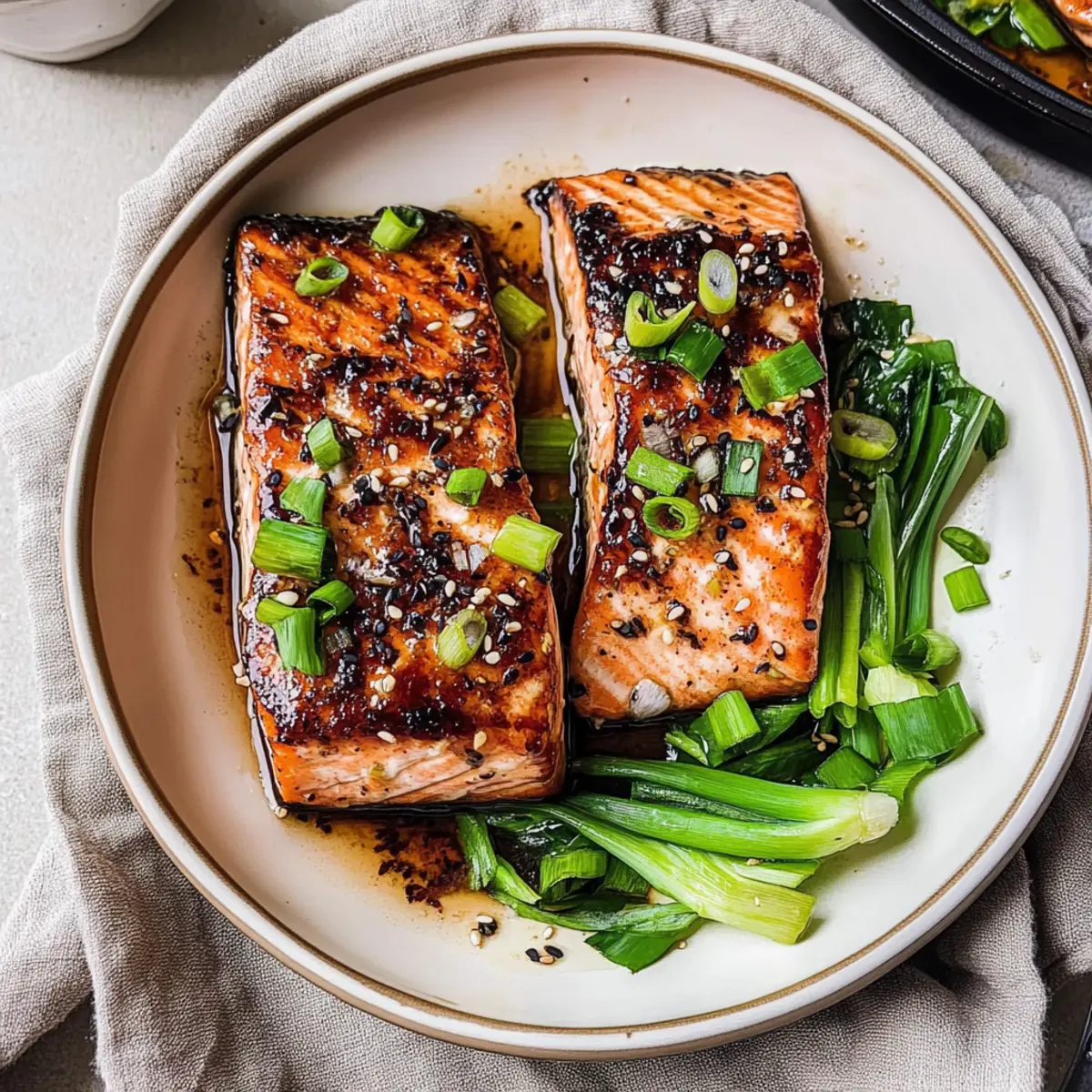 Miso Butter Salmon