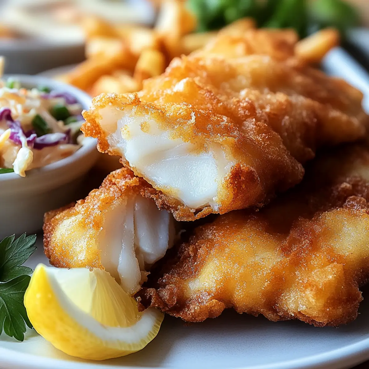 Crispy Battered Gluten-Free Fried Fish