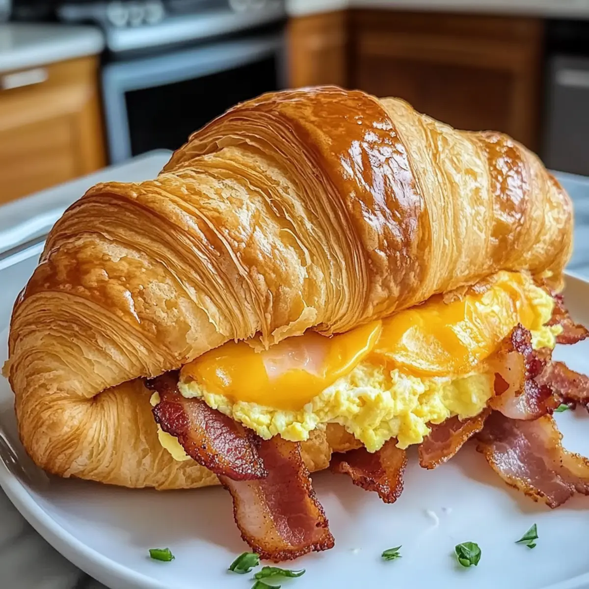 Croissant Breakfast Sandwiches