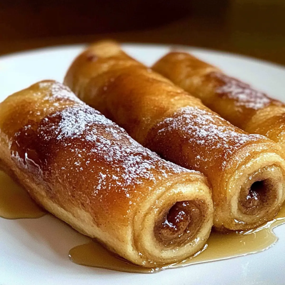 Cinnamon Roll French Toast Roll-Ups