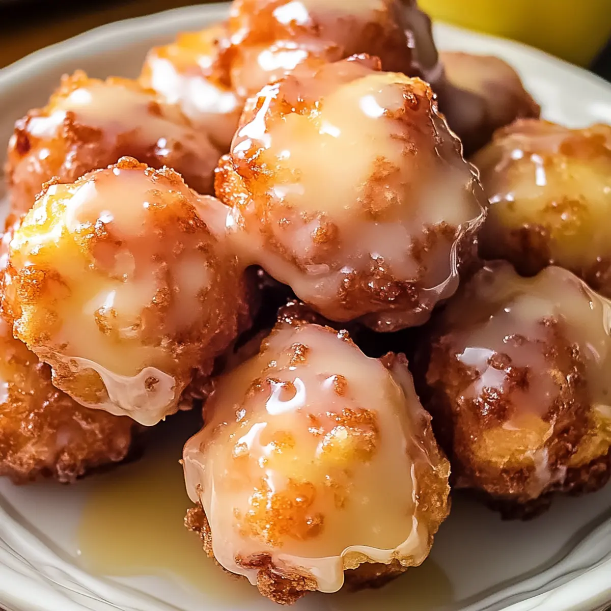 Apple Fritter Bites