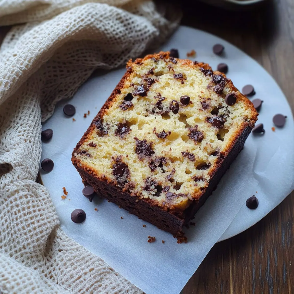 Chocolate Chip Loaf Cake