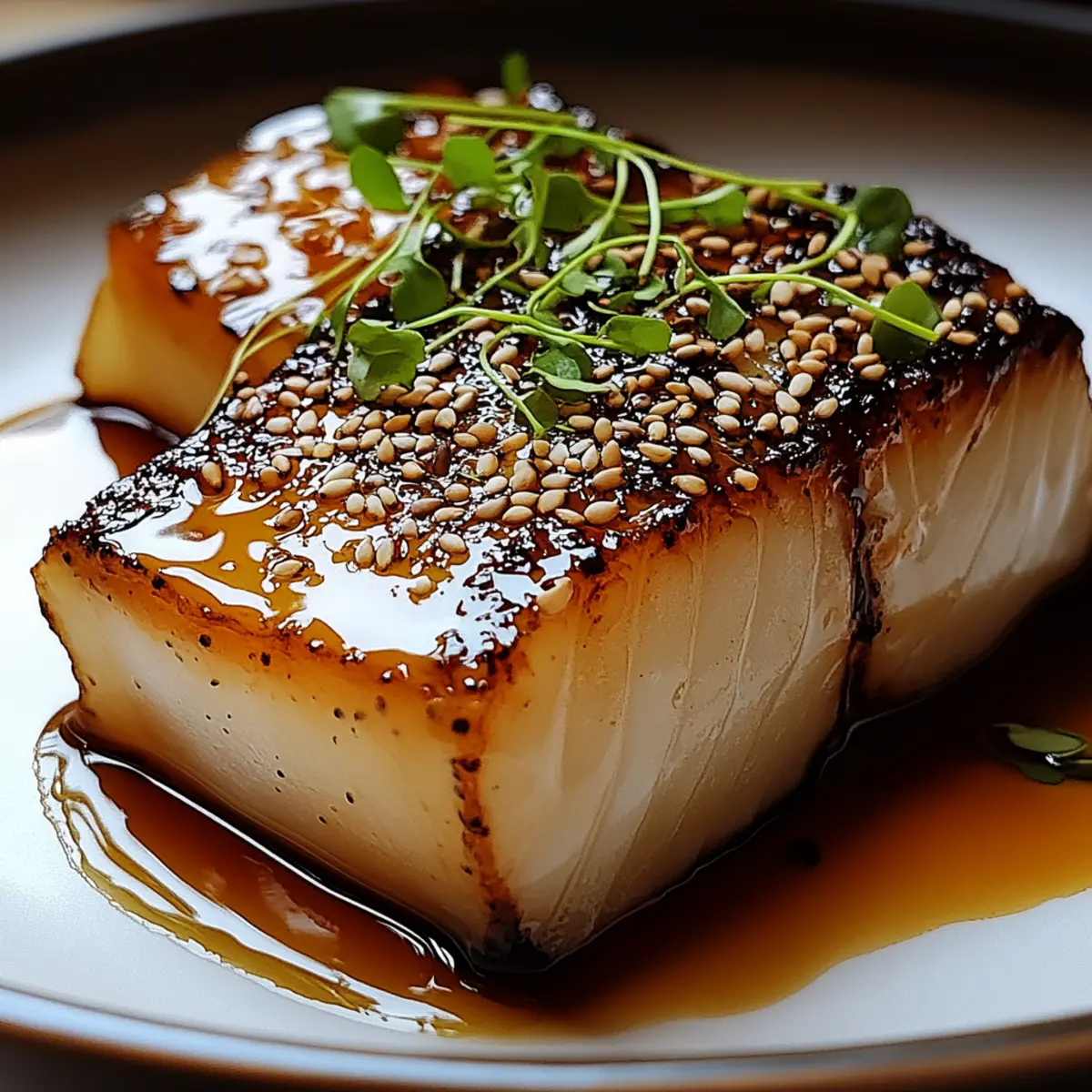 Nobu’s Miso-Marinated Black Cod