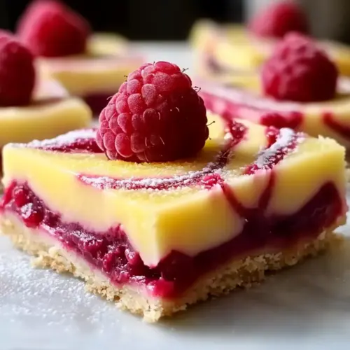 Raspberry Lemon Bars