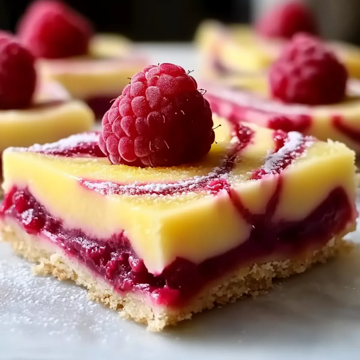 Raspberry Lemon Bars