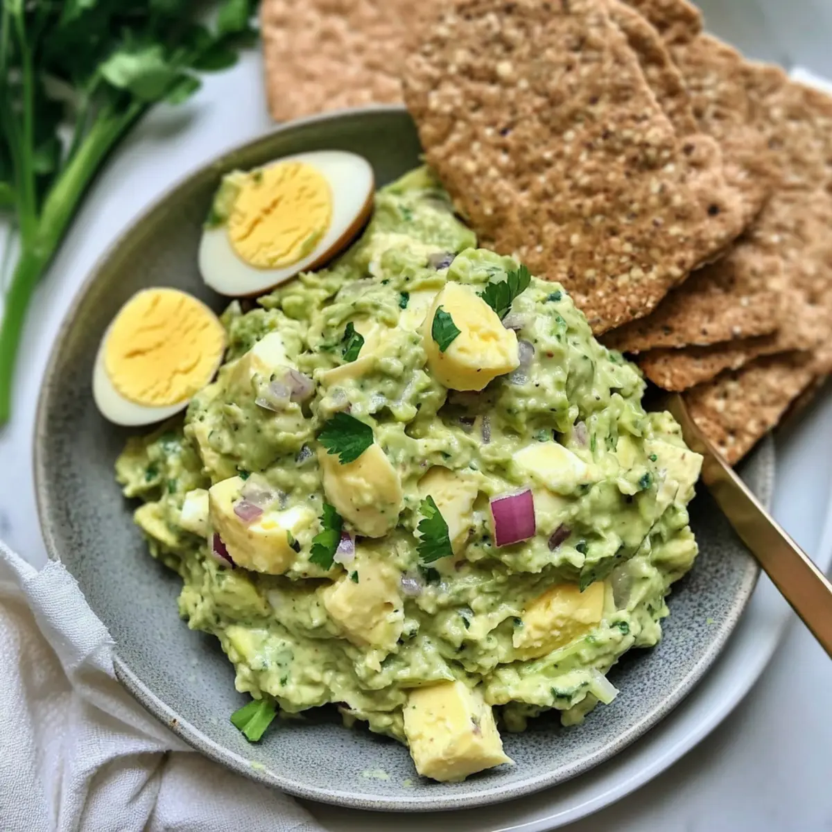 Herby Avocado Egg Salad