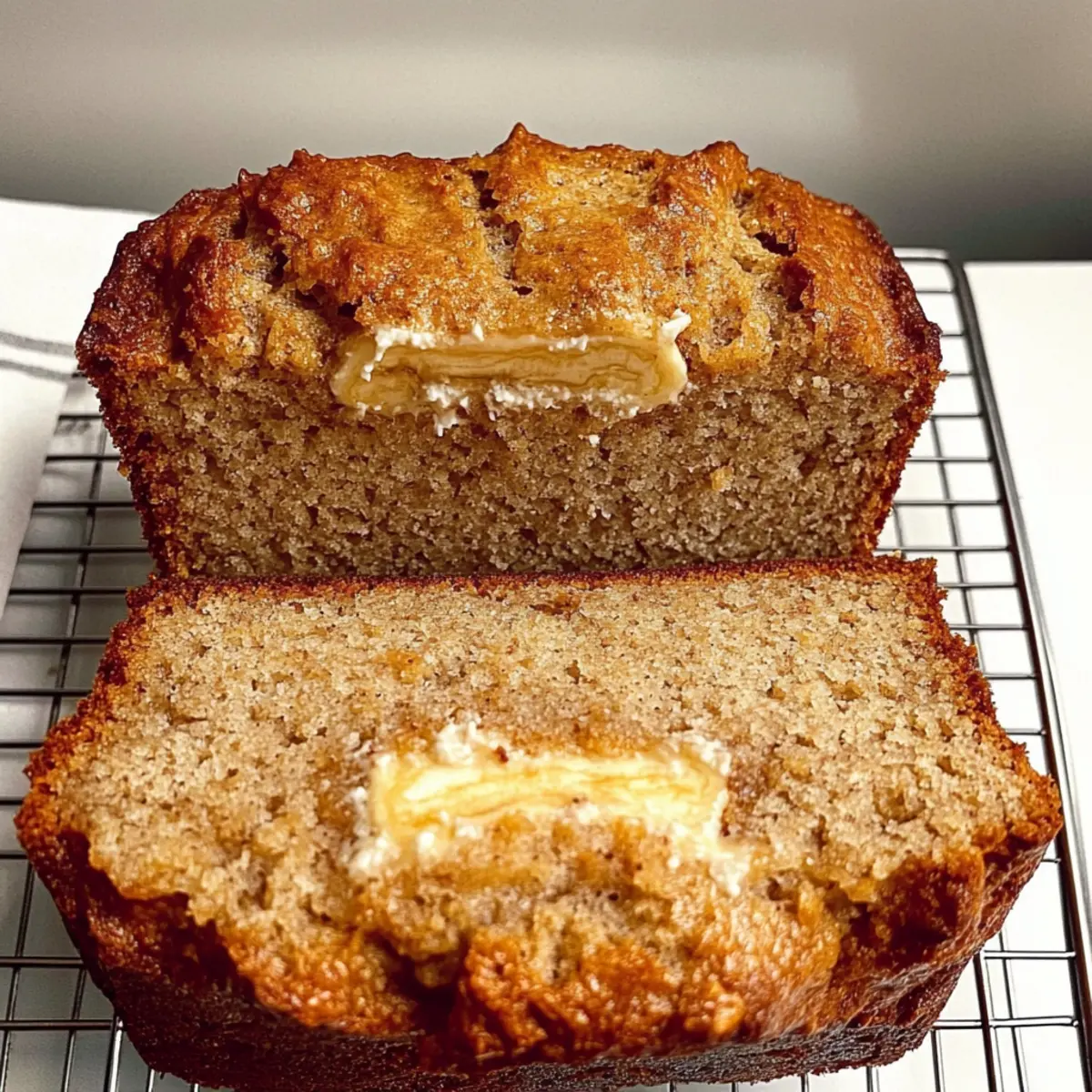 Cottage Cheese Banana Bread