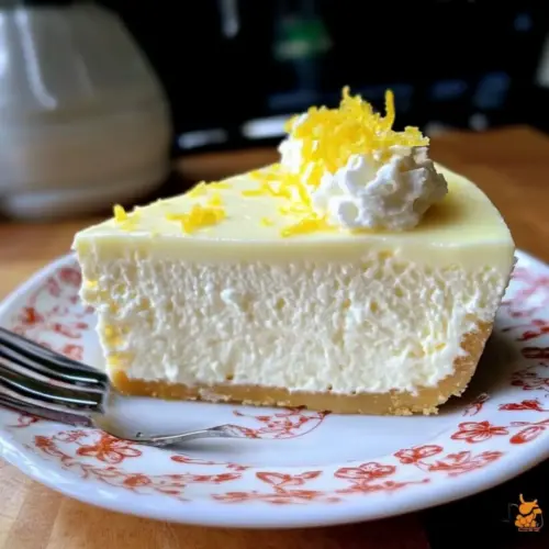 Fluffy Lemon Ricotta Cheesecake