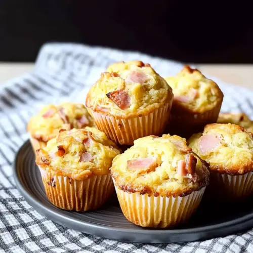 Ham and Cheese Muffins